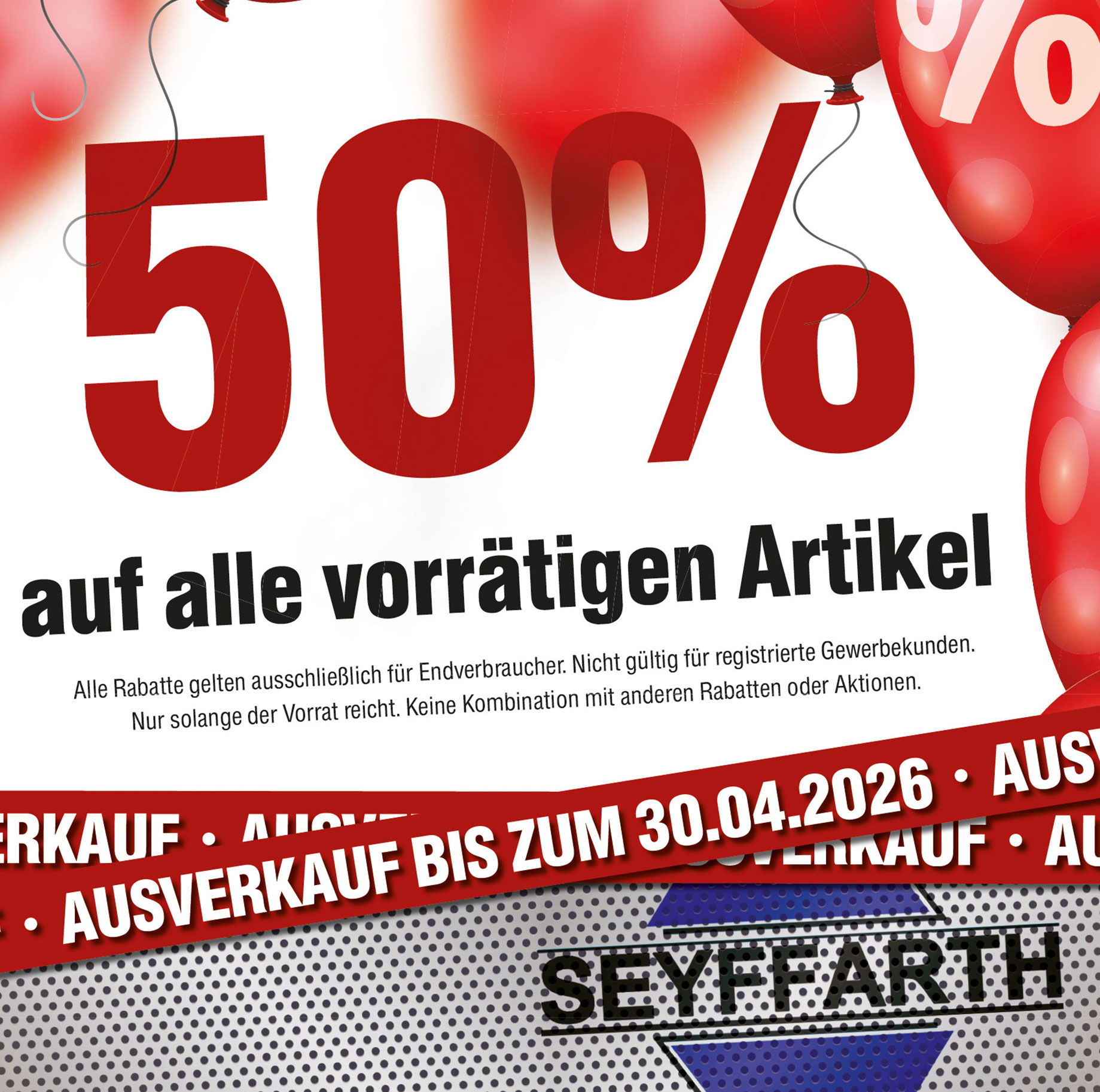 Räumgsverkauf bei Seyffarth