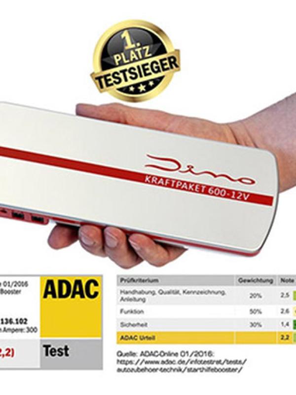 DINO Kraftpaket 12V Starthilfe mit Powerbank